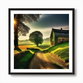 House In The Countryside 7 Art Print