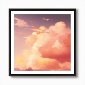 Cloudy Sky 1 Art Print