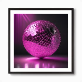 Disco Ball Art Print