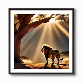 Lion King 30 Art Print