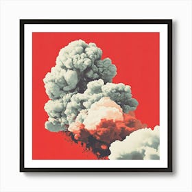 Smoke 5 Art Print