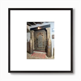 Islamic Door Art Print