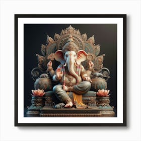 Ganesha 3 Art Print