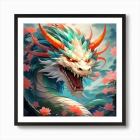 Japanese Dragon 1 Art Print