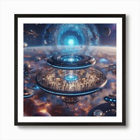 Space City 28 Art Print