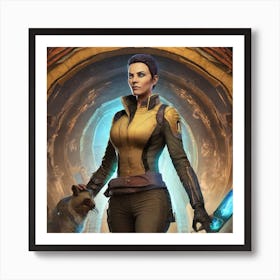 Galaxy'S Edge Art Print