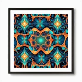 Abstract Fractal Art Print