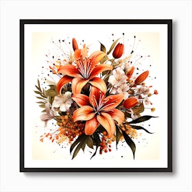 Petals In Harmony Art Print