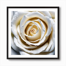 White Rose Art Print