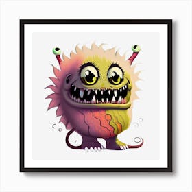 Monster 3 Art Print