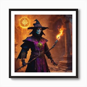 Wizard Of Olympus Art Print