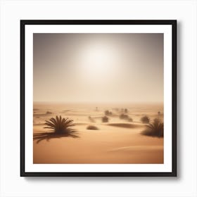 Desert Landscape - Desert Stock Videos & Royalty-Free Footage 18 Art Print