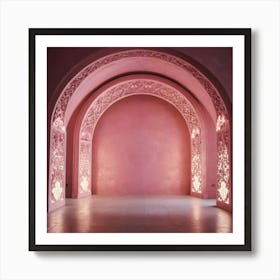 Pink Room - Pink Room Stock Videos & Royalty-Free Footage Art Print