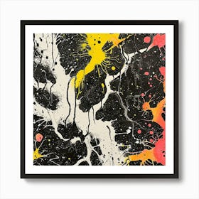 Splatters 2 Art Print