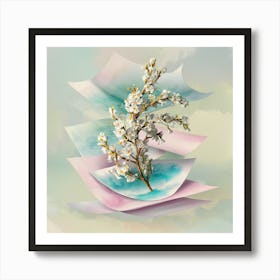 Blossoming Cherry Blossoms Art Print