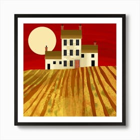 Farmhouse 1 Art Print