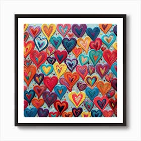 Heart Of Hearts Art Print