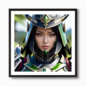 Asian Warrior 1 Art Print