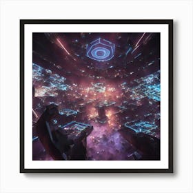 Space City Art Print