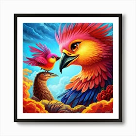 Bird Of Paradise Art Print