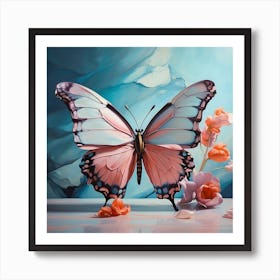'Flutter' Art Print