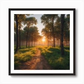 The Path to the Sun Art Print