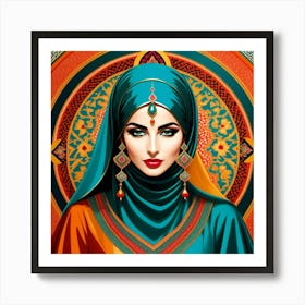 Exotic Beauty Artwork 222 Art Print