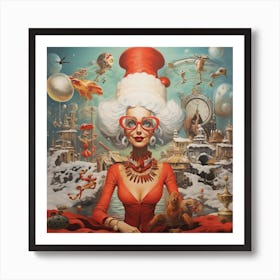 Santa Claus 32 Art Print