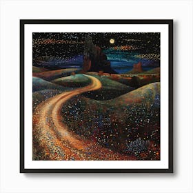 Road To The Stars Art Print