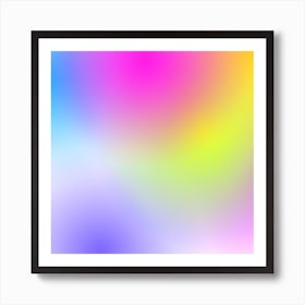 Abstract Colorful Background 10 Art Print