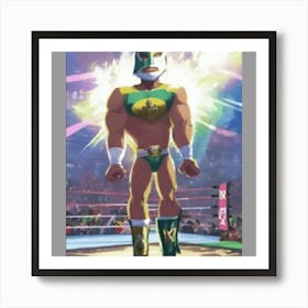 Wwe Wrestlemania 1 Art Print