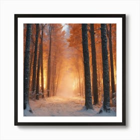 Autumn Forest Art Print