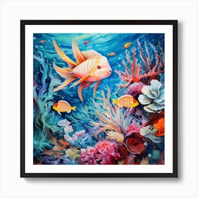 Coral Reef 1 Art Print