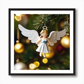 Angel Ornament Art Print