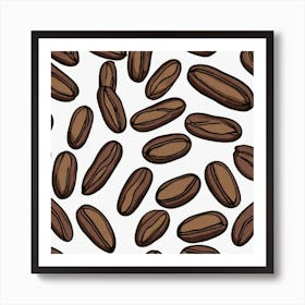 Coffee Beans 228 Art Print