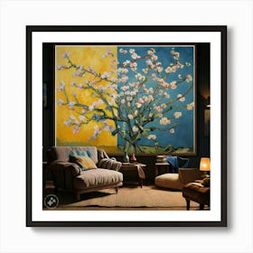 Almond Tree By Van Gogh 1 Art Print