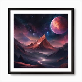 Planet Art Print