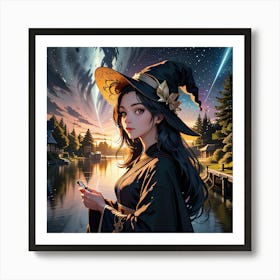 Witches 3 Art Print