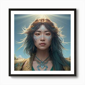 Chinese Woman Art Print