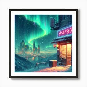 Urban Oasis 32 Art Print