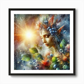 Elven Fairy Art Print