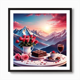 Valentine'S Day Celebration Art Print