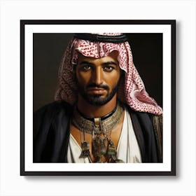 King Saud Art Print