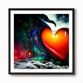 Heart Of The Forest Art Print