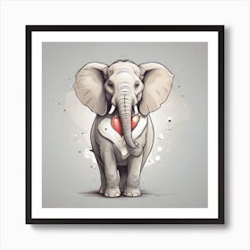 Elephant 3 Art Print