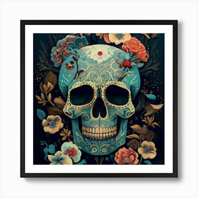 Sugar Skull 4 Art Print