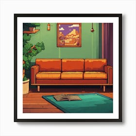 Living Room 104 Art Print