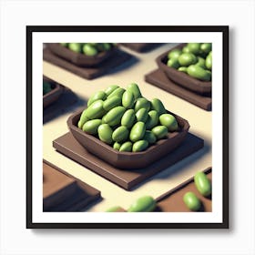 Green Beans 5 Art Print