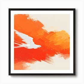 White Dove Art Print