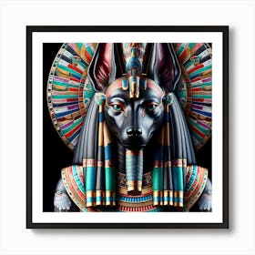 Egyptian God Art Print